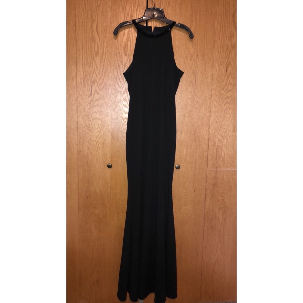 Formal long black dress